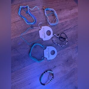 many bracelets